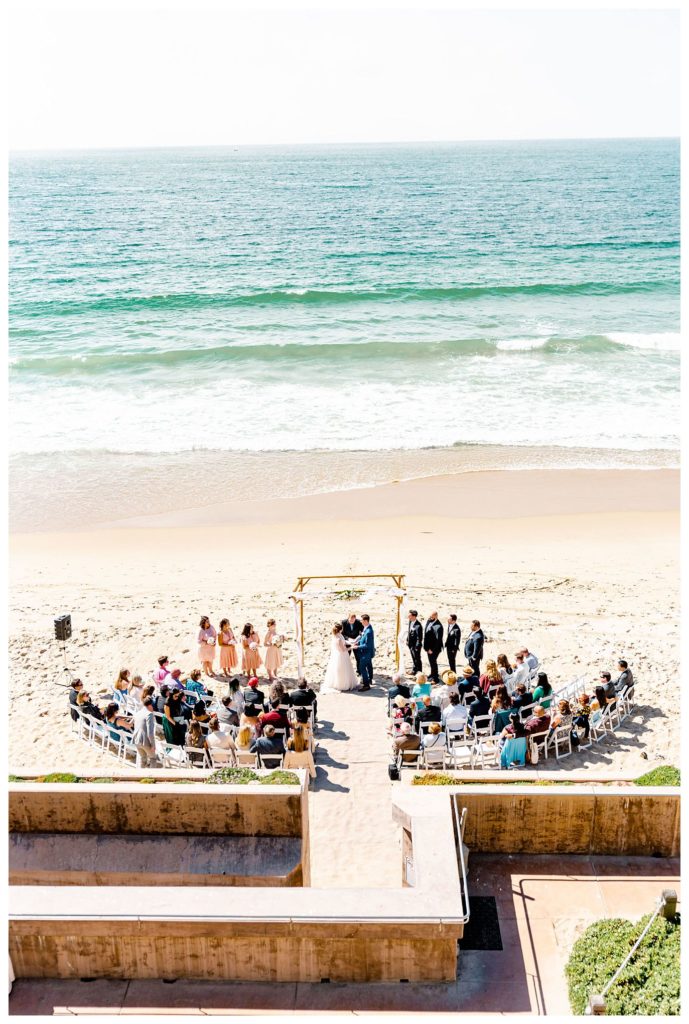 wedding photographer monterey captured wedding at the tides hotel